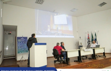 Palestra de capacitação sobre o novo Sistema Digital Municipal!